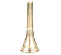 Parliky French Horn Mouthpiece with Smooth Tone and Creative Design Copper Accessory Easy to Clean Sturdy Brass Instrument Part for Beginners and Students for Music Practice