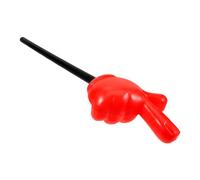 Parliky Gesture Stick Toys Party Pointing Stick Hand Pointers for Teachers Plastic Material Reading Pointers for Classroom Small Group Instruction Red