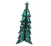 Parliky Giant Standing Christmas Tree Balloon Festive Foil Inflatable for Holiday Party Decor Indoor Xmas Centerpiece Photo Backdrop Interactive Holiday Supply