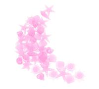 Parliky Glowing Pebble Rock Stones 50pcs Resin Aquarium Decorations Fish Tank Landscape Decor