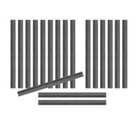 Parliky Graphite Electrode Rods Versatile Sizes 18pcs with Smooth Design, Sturdy Graphite Material for Chemistry Experiments and Study Suitable for Laboratory Professionals and Students