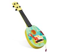 Parliky Guitar for Beginners with Cartoon Graffiti Design Real Instrument with Pleasant Sound Compact Ukulele for Boys and Learning Music and Performing