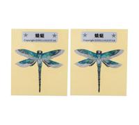 Parliky Guitar Headstickers and Professional Musicians for Guitar Decoration 2 Pcs Pvc Decals Self Adhesive Resistant to Fading Unique Decorative Touch for Bass and Banjos