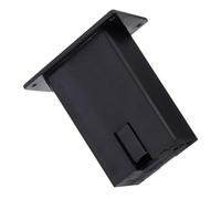 Parliky Guitar Pickup Battery Box Case Active Pickup Power Holder for Electric Bass Guitar Parts with Sleek Black Design