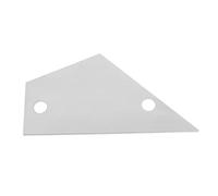 Parliky Guitar Scales Fret Level Ruler Bass Leveling Tool Guitar String Height Gauge for Acoustic Bass Silver Metal Instrument Accessory