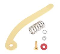 Parliky Guitar Vibrato Tailpiece Replacement for Jazz Electric Guitar Stabilizer Whammy Bar Gold Finish