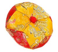 Parliky Handmade Embroidered Cotton Singing Bowl Cushion Pad 3.5-inch Tibetan Buddhist Sound Bowl Holder Mat for Meditation and Prayer