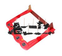 Parliky Handmade Shadow Puppets DIY Kit for Chinese Story Marionette Puppetry Educational Family Games for Preschool Sensory Development and Creative Play Theater
