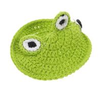 Parliky Handmade Tortoise Winter Knitted Sweater with Elastic Strap Turtle Shell Costume for Pet Photoshoots Halloween Christmas Party Apparel Soft Wear Tortoise Supplies