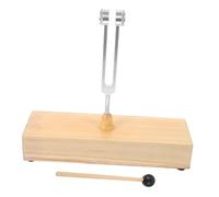 Parliky Healing Tuning Fork with Wooden Resonance Box and Percussion Mallet for Meditation Stress Relief Balance Exercises Portable Sound Therapy Instrument