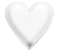 Parliky Heart-Shaped Balloon Frame Box for Birthday and Wedding Party Decorations Plastic Party Balloon Case with Cartoon Heart Design for Photo Booth and Event Setup