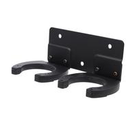 Parliky Heavy-duty for Mic Wall-mounted Double Microphone with Holder Design Metal Hooks, Sturdy Storage Rack with Space-saving Ktv Church, Conference Room