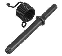 Parliky Heavy Duty Pneumatic Air Rivet Hammer Tool Kit with Semi-hollow and Solid Rivet Heads Alloy Steel Construction for Riveting Easy Operation for Various Materials and Work