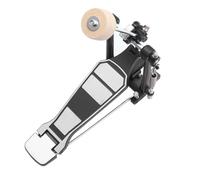 Parliky Heavy Duty Single Bass Drum Pedal with Metal Construction and Excellent Foot Feel Replacement Drum Kick Pedal Suitable for Professional Drummers