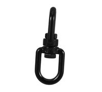 Parliky Heavy Duty Stainless Steel Double Eye Swivel Ring Connector for Swing Hammock Chairs Tree Swings Fit Smooth Rotation Rigging Accessories