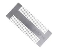Parliky High Precision DIY Dotting Rhinestone Ruler for Anti-rust Steel Mesh Tool with Accurate for Easy Canvas Matching and Faster Diamond Art Craft
