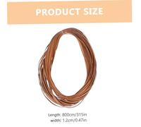 Parliky High Strength Plastic PE Rattan Cane Webbing Wood Grain Effect Grey Repair Kit for Chair Bench Table Furniture DIY Craft Supplies