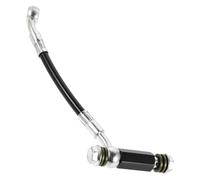 Parliky Hydraulic Brake Hose Extender Metal Connector for Motorcycle Brake Line Modification Spare Parts Weather-Resistant with Quick Installation for Motorbike Upgrades