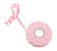 Parliky Ice Hockey Tape with Anti-slip Grip and Easy-cut Cloth Design Protective Sports Band for Stick Control and Enhanced Performance Pink Zebra Pattern