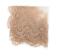 Parliky Indoor Tv Screen Dust Cover Lace Protector for 31.5x31.5inch Screens, Breathable and Comprehensive Dust Protection European Vintage Style, for Home and Indoor Use