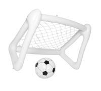Parliky Inflatable Football Goal for Net Portable Lightweight Backyard Soccer Equipment for Training and Outdoor Play Easy Tool Assembly Soccer Practice Net
