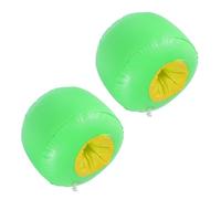 Parliky Inflatable PVC Boxing Gloves for Adults Adjustable Firmness Punching Mitts for Fitness Training and Reaction Speed Improvement Space Saving Mittens for Home and Gym Use Green