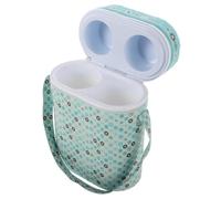 Parliky Insulated Breastmilk Cooler Bag Double Barrel Design for Milk Storage and Travel Portable Bottle Bag for Daycare with Hanging Feature Food Keep Warm and Essentials