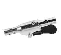 Parliky Iron Wheelchair Backrest Rear Fold Switch with Precision Locking Mechanism and Universal Compatibility, Silver Folding Backrest Adjustment Switch for Wheelchair Repair and Upgrade