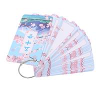 Parliky Japanese Gojūon Learning Cards for Beginners Safe Rounded Corner Flash Cards for Hiragana Katakana Practice Lightweight Syllabary for Self-study and Portable Use