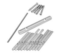 Parliky Kalimba Keys Bridge Kit DIY Kalimba Thumb Piano Bridge Saddle Accessories Parts for Playing Fingertips