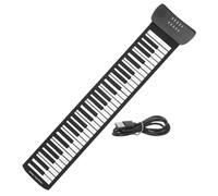 Parliky Key Hand Rolled Piano Full Electronic Keyboard Tones Portable Piano for Boy Girl Musicians Built-in Songs Effects