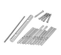 Parliky Key Piano Kalimba Shrapnel Replacement Parts Bridge Kit Fingertips for Playing Kalimba DIY Repairing Keys