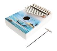 Parliky Key Thumb Piano for Boys and Girls Easy to Learn Musical Instrument Vintage Kalimba for Beginners