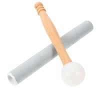 Parliky Knock Stick for Singing Bowl Mallet Singing Bowl Stick Accessory Wood Handle Design for Crystal Mallets for Therapy