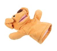 Parliky Large Educational Dog Hand Puppet for Movable Mouth and Arms Soft Plush Animal for Storytelling Role Play and Family Interaction Design to Enhance Creativity and Bonding