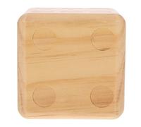 Parliky Large Natural Wooden Game Dice Multi Functional Outdoor Indoor Prop for Parties Festivals and Family Fun Safe and Lightweight Design for Various Games