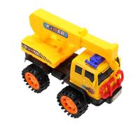 Parliky Large Plastic Crane Truck Engineering Vehicle for Boys and Early Educational Construction Plaything Safe Non-deformable Material Promotes Interaction