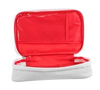 Parliky Large Portable Medicine Storage Bag Durable Oxford Cloth Travel Kit for Outdoor Activities and Home Use Convenient Zipper Closure for Easy Access