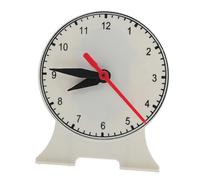 Parliky Learning Clock Model Teaching Tool with Movable Hour and Hands Bright Color Educational Clock for Spatial Thinking and Telling Development