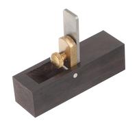 Parliky Luthier Thumb Plane Hand Tool for Violin and Cello, Mini Curved Woodworking Plane with Ebony Handle, Precision Brass Instrument Maker’s Tool for Stringed Instrument Craftsmanship