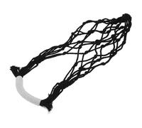 Parliky Macrame Cotton Water Bottle Carrier with Strap Boho Crochet Drink Holder Portable Mesh Bag for Hiking Camping Gym Outdoor Sports