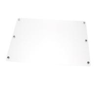 Parliky Magnetic Acrylic Dry Erase Board for Fridge Reusable Weekly Planner Whiteboard with Blank Surface for Notes Schedules and Family Organiser