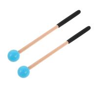 Parliky Mallets Percussion Sticks for Xylophone and Marimba with Comfortable Wood Handle and Sturdy Rubber Heads, for School and Classroom Use by Students and Children