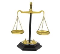 Parliky Metal Balance Scale Libra Ornament Table Decoration Iron