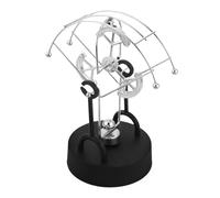 Parliky Metal Craft Perpetual Motion Device Physics Elegant Revolving Balance Desk Ornament Modern Office Decoration Conversation Starter