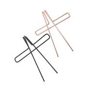 Parliky Metal Music Book Clamps Practical Memo Clip Steel Music Note Clips 2pcs to Prevent Page Falling for Musicians and Composers for Lectures and Sermon Notes