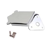 Parliky Metal Triangle Mandolin Tailpiece Screws Chrome Finish Improve Tone and Volume