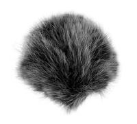 Parliky Microphone Wind Muff Cover for Blowout Prevention with Artificial Fur Material, Absorbing Wind Noise and Protecting Microphones, for Stages and Meeting Room Use