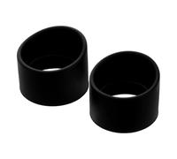 Parliky Microscope Eyepiece Guards 32mm-36mm Pair Plastic Replacement Covers with Oblique Angle Design for Stereo Microscopes, Eyepiece Protectors Eye Shields for Laboratory