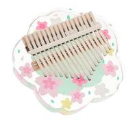 Parliky Mini Kalimba 17 Notes Portable Finger Piano Ideal for Home Entertainment